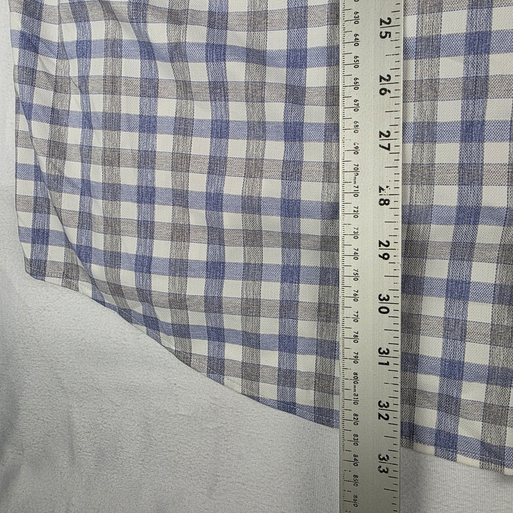 Johnnie-O McArthur Performance Button Up Shirt Mens XL Cascade Long Sleeve - Picture 7 of 9